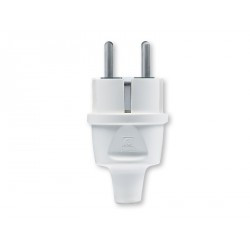 Utikač dvopolni ravni bijeli (307.0)