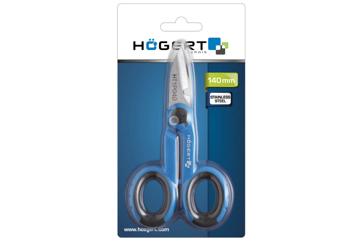 Škare električarske za rezanje žice i izolacije 140 mm