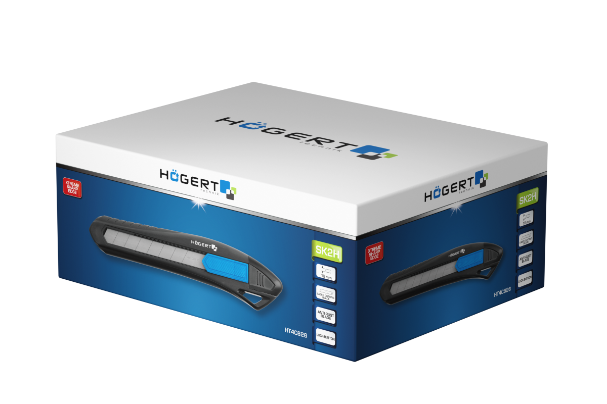 Nož nož za oštricu 18 mm, plastika