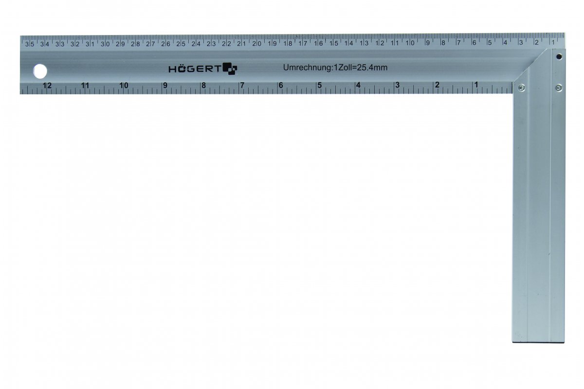 Kutomjer, aluminijski, 450x190 mm