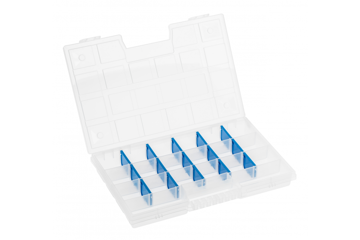 Plastični kovčeg 12", organizator, 29x19.5x3.5cm