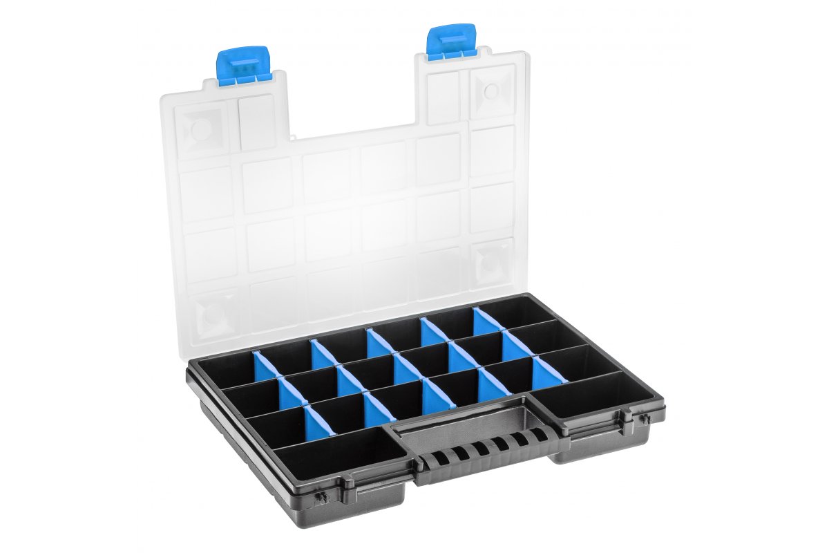 Plastični kovčeg 14", organizator, 34.4x24.9x5 cm