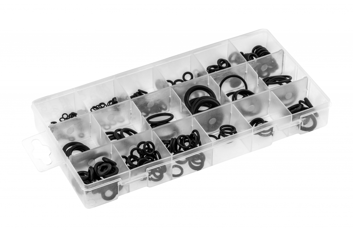 Set O-ring gumenih brtvi otporne na ulje/benzin/kemikalije, NBR,